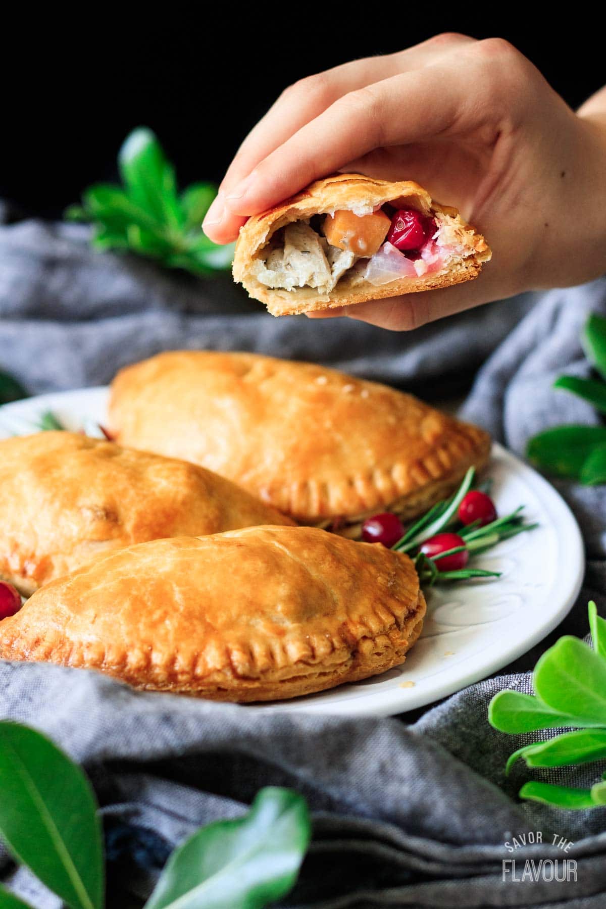 Leftover Turkey and Sweet Potato Pasties Savor the Flavour