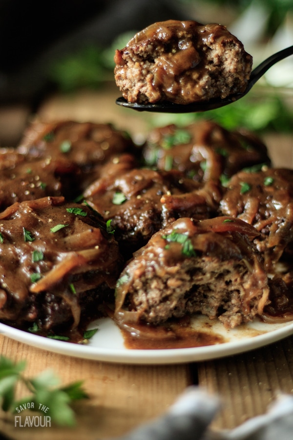 Salisbury Steak with Onion Gravy Savor the Flavour