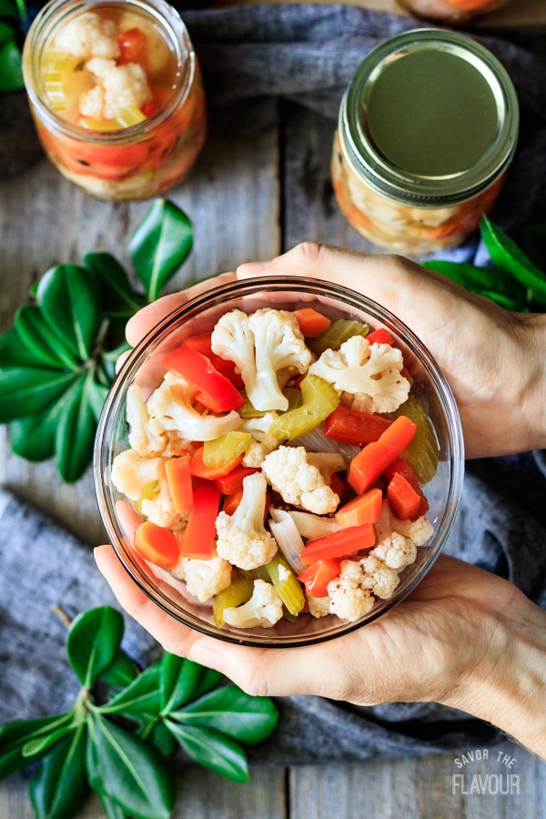 How to Make Giardiniera | Savor the Flavour