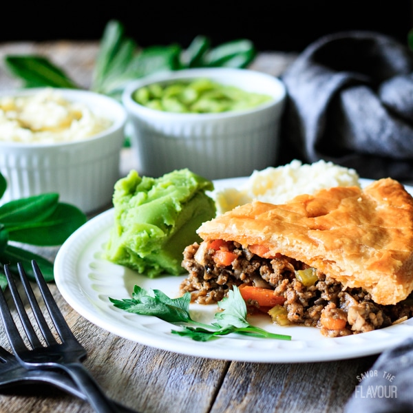 Minced Beef Pie - Savor the Flavour