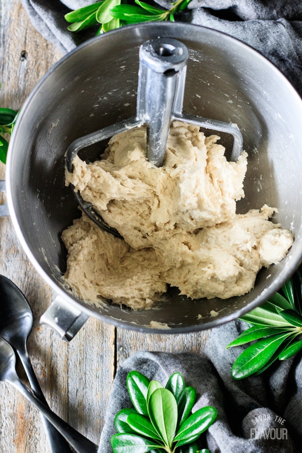 white mountain bread dough