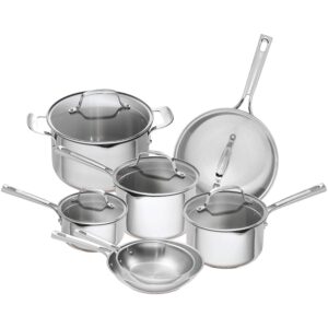 stainless steel pots and pans