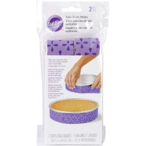 set of 2 fabric cake strips
