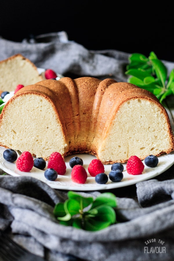 Sour Cream Pound Cake from Scratch Savor the Flavour