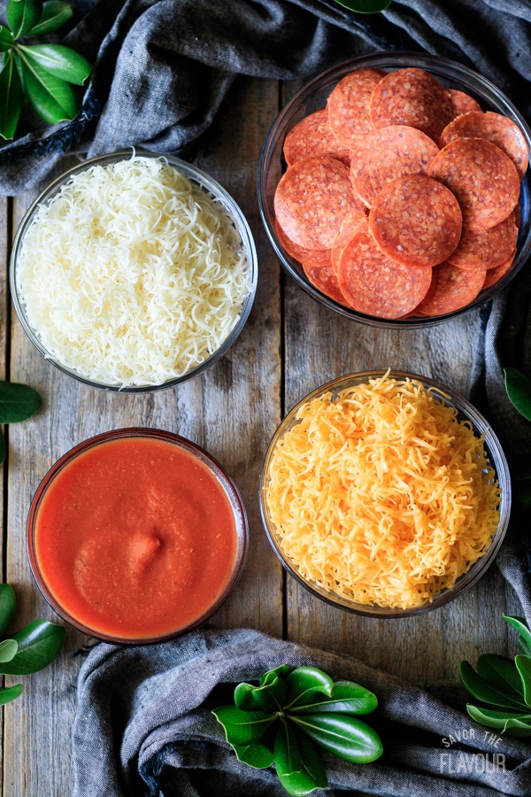 Cheesy Pepperoni Garbage Bread Savor the Flavour