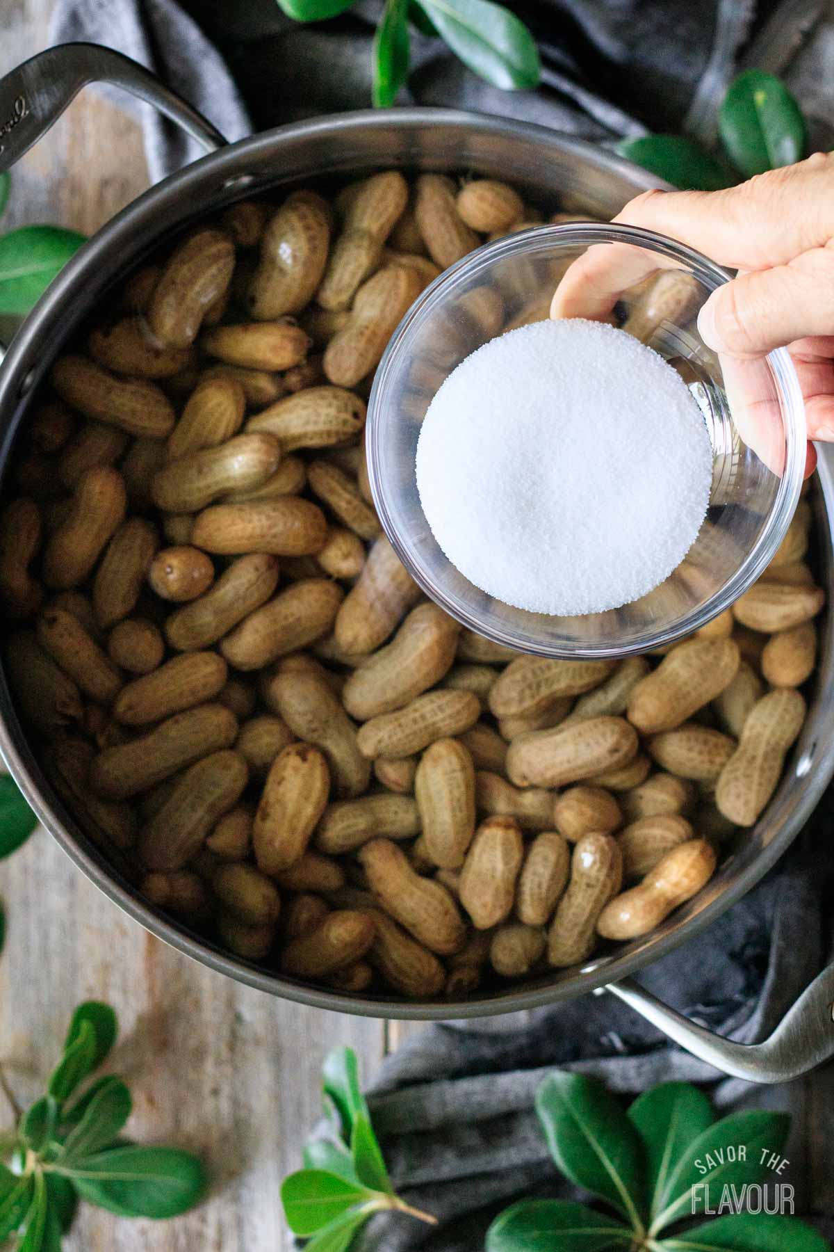 how to prevent boiled peanuts from sticking in the shell 13 adding more salt to boiled peanuts