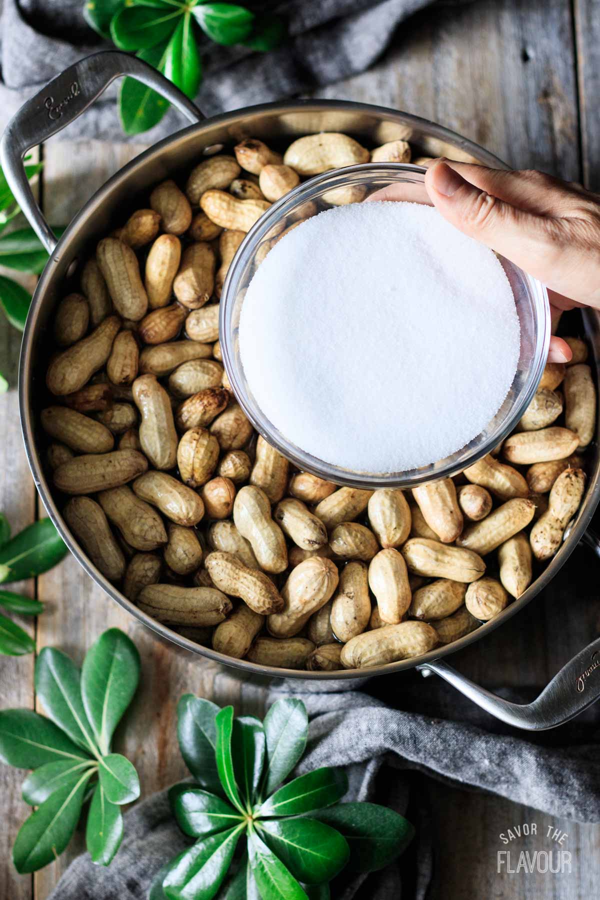how to prevent boiled peanuts from sticking in the shell 9 adding salt to a pot of boiled peanuts