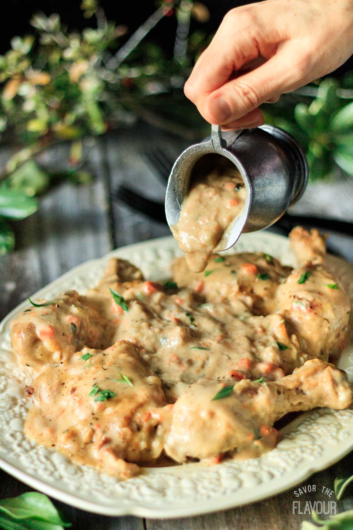 Chicken Fricassee Recipe with Tarragon Savor the Flavour