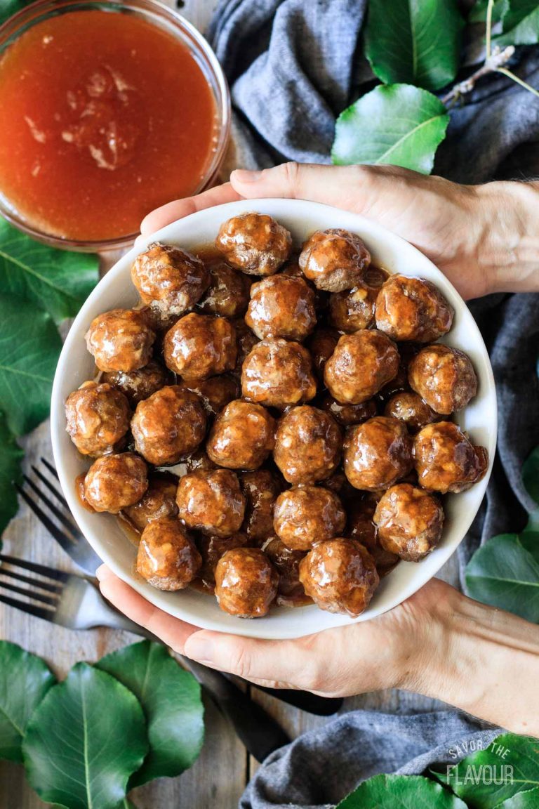 Hawaiian Meatballs from Scratch Savor the Flavour