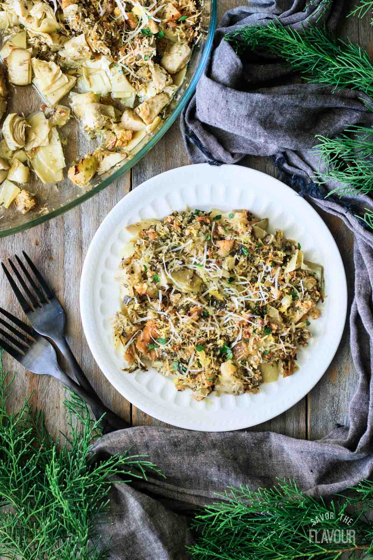 Brooke's Baked Artichoke Hearts | Savor the Flavour