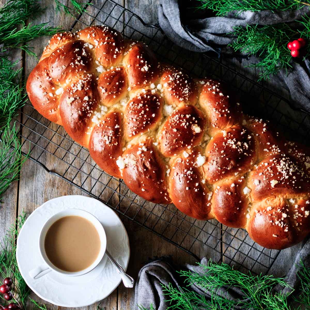Pulla: Finnish Cardamom Bread-image