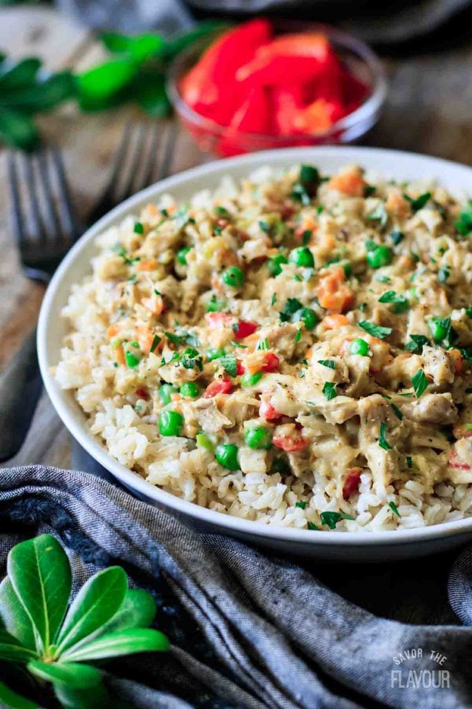 Easy Turkey à la King Savor the Flavour