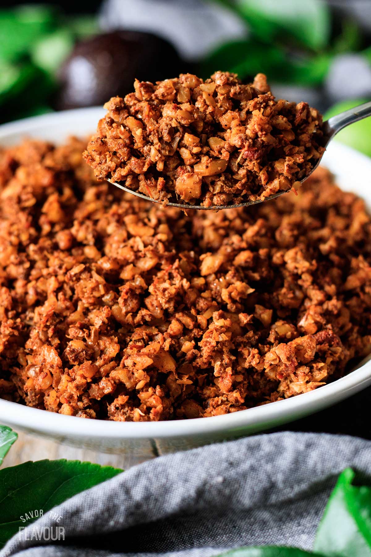 Vegan Walnut Taco Meat Savor the Flavour