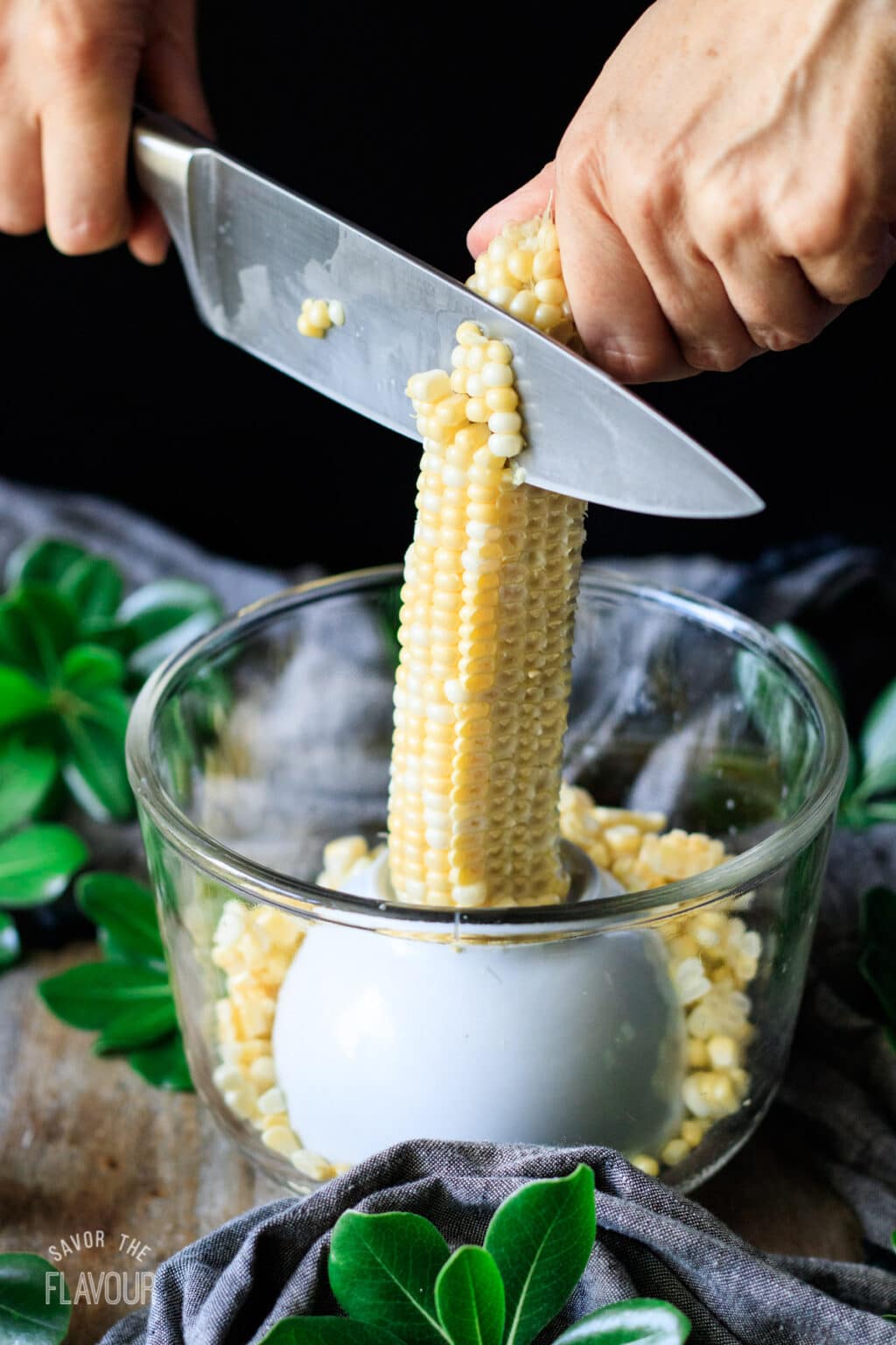 Oven Roasted Kernel Corn - Savor the Flavour