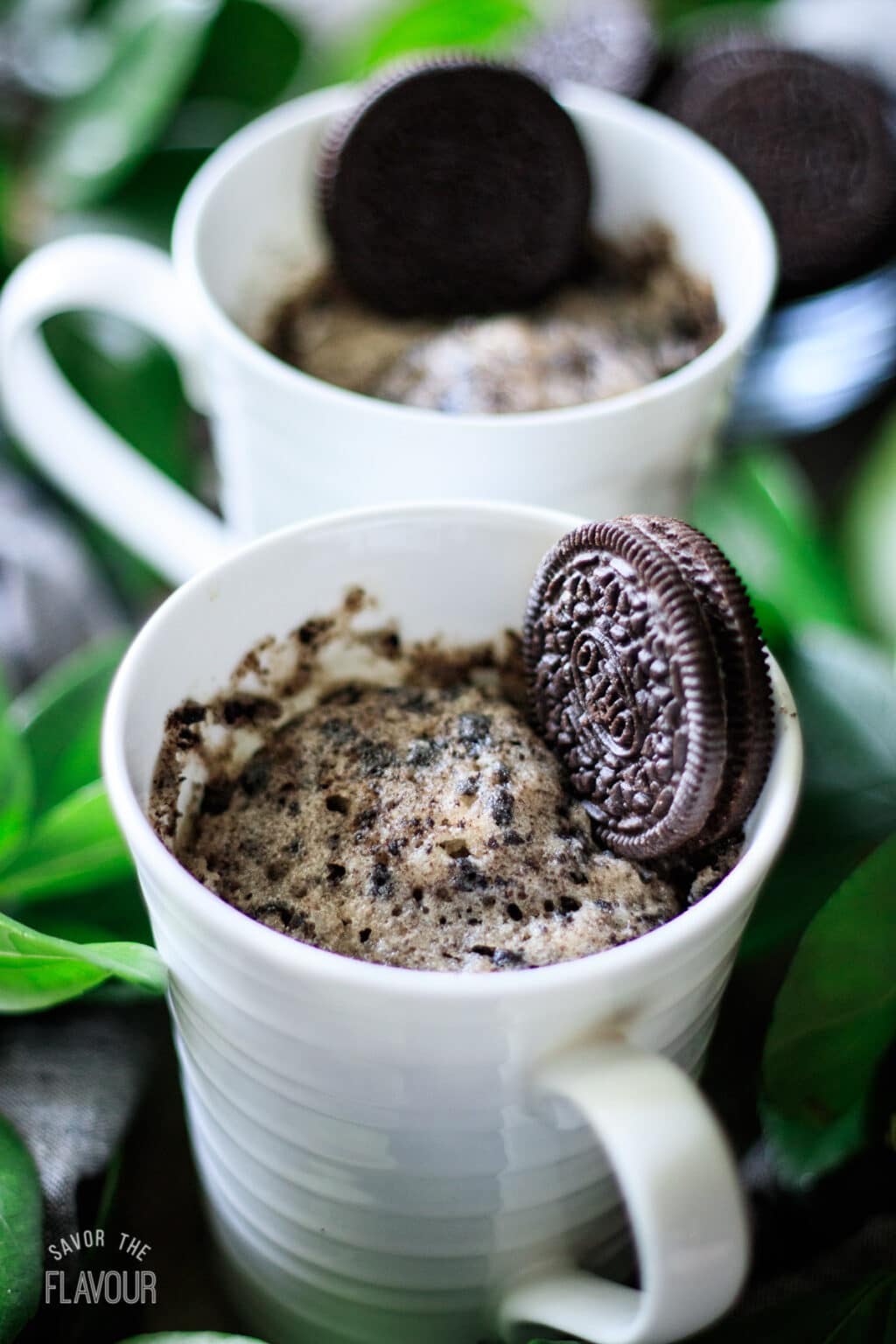 Oreo Mug Cake - Savor the Flavour