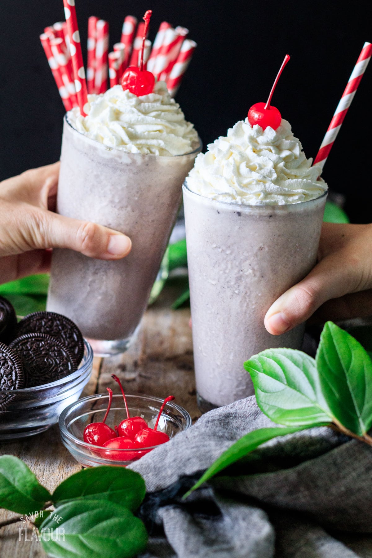 Copycat Chick Fil A Cookies And Cream Milkshake Savor The Flavour