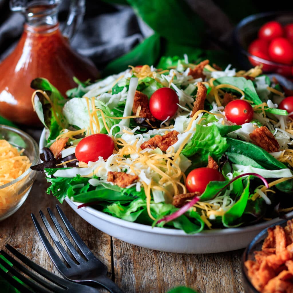 Copycat ChickfilA Side Salad Savor the Flavour