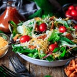 large white bowl of Chick-fil-A side salad