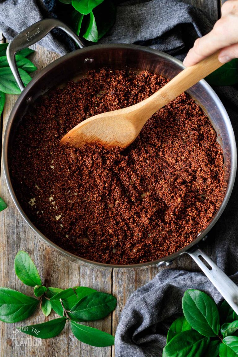 Quinoa Taco Meat (Vegan) Savor the Flavour