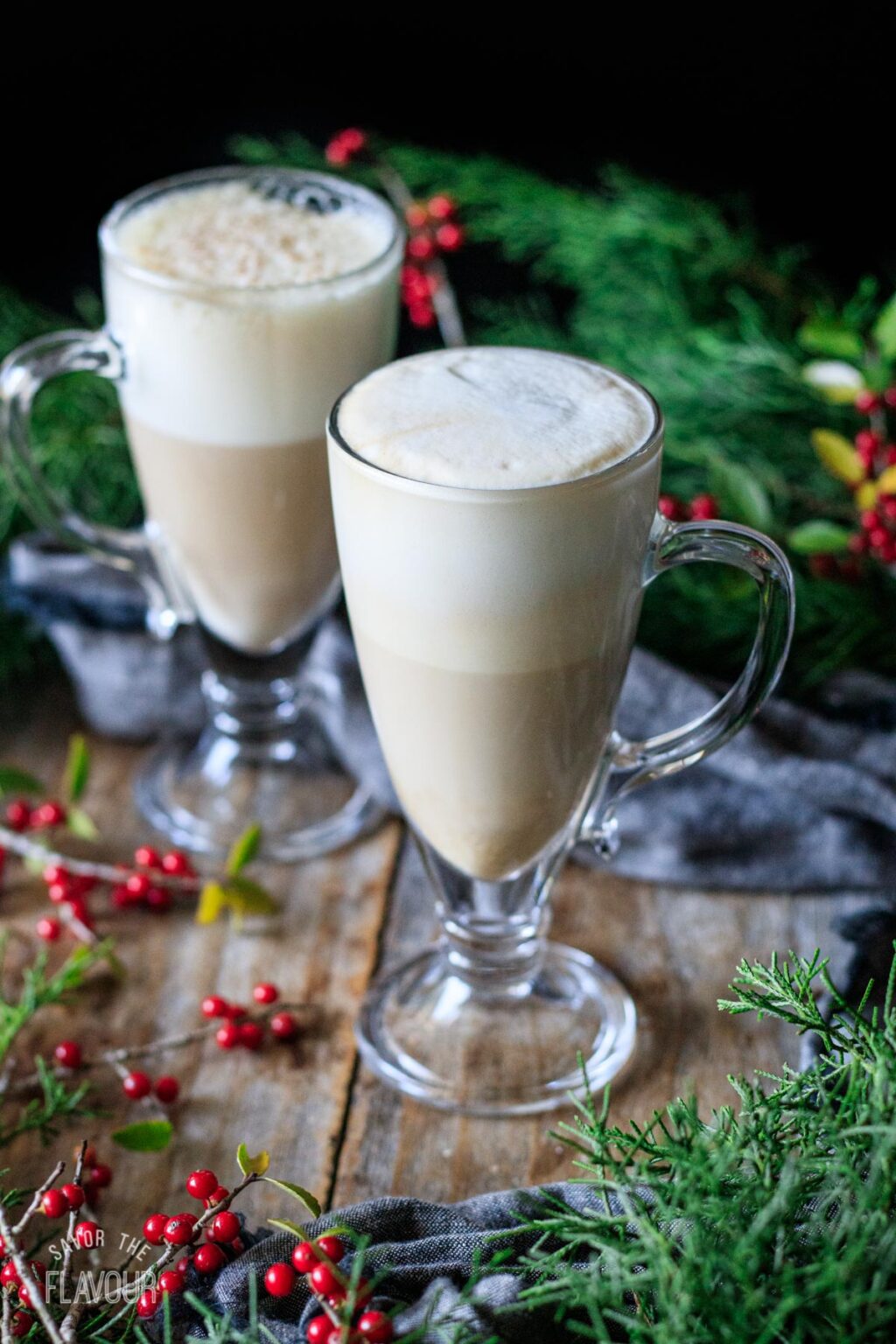 Copycat Starbucks Eggnog Latte Savor the Flavour
