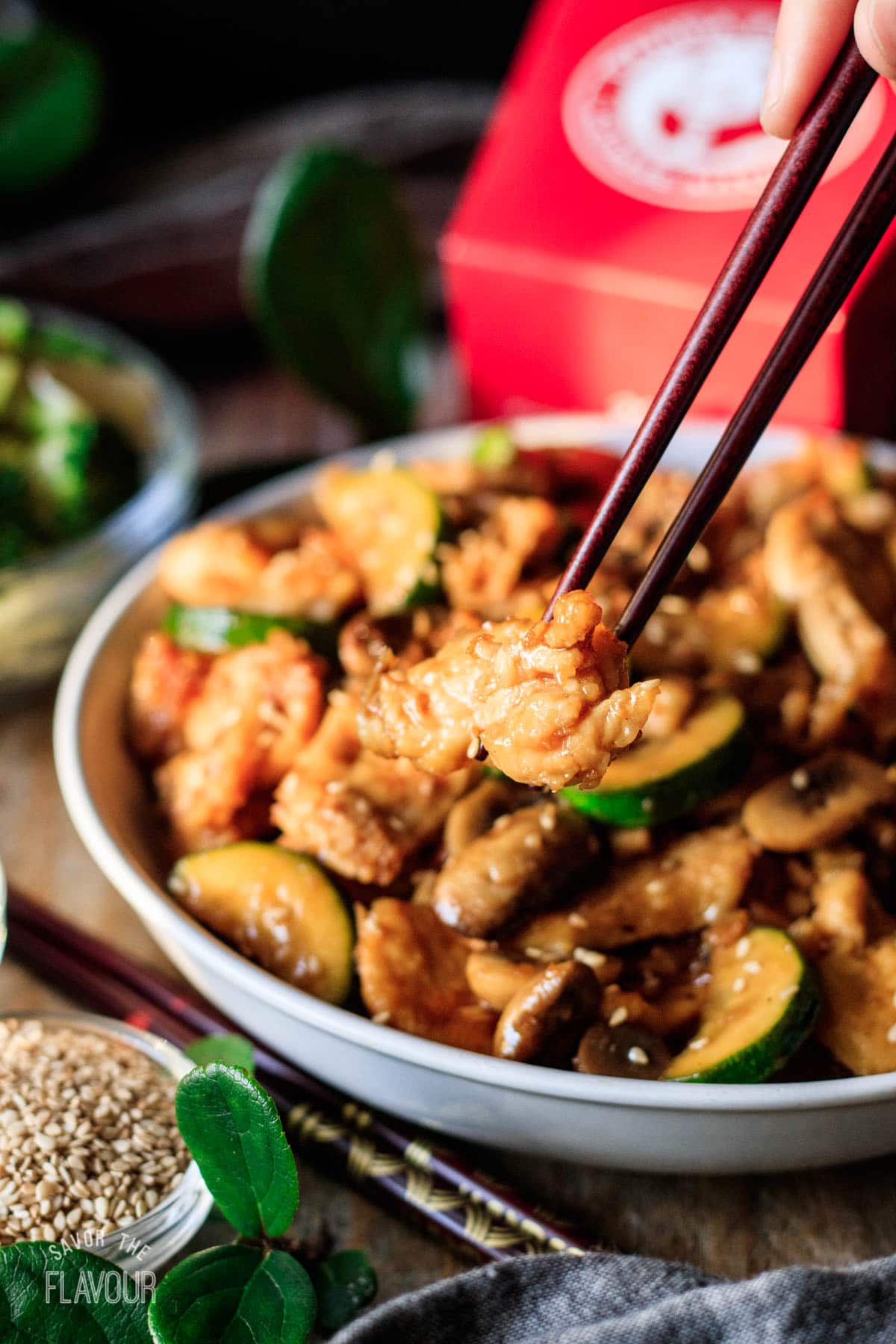 Panda Express Mushroom Chicken Copycat Savor The Flavour