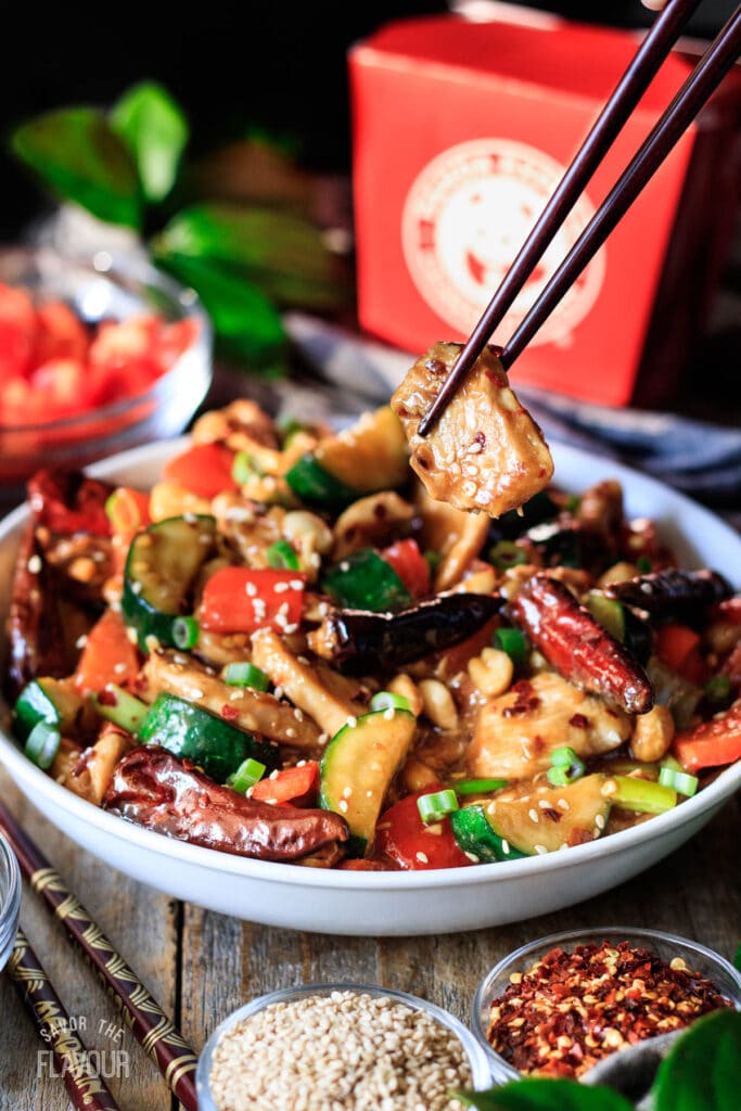 Panda Express Kung Pao Chicken Copycat Savor the Flavour