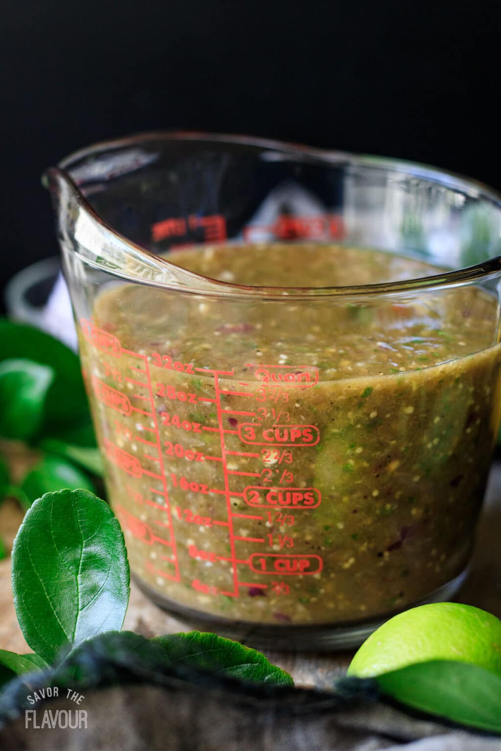 Chipotle TomatilloGreen Chili Salsa (Copycat) Savor the Flavour