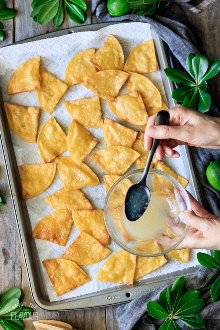 Chipotle Tortilla Chips Copycat - Savor the Flavour