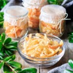 glass bowl of mixed peel