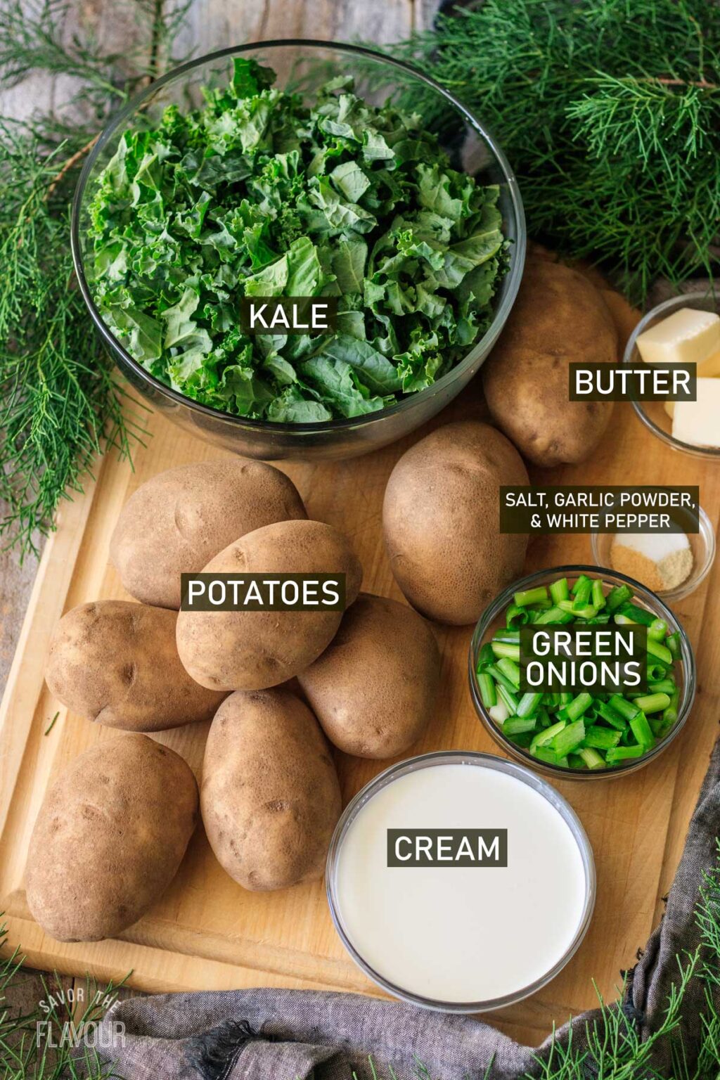 Irish Mashed Potatoes (Colcannon) Savor the Flavour