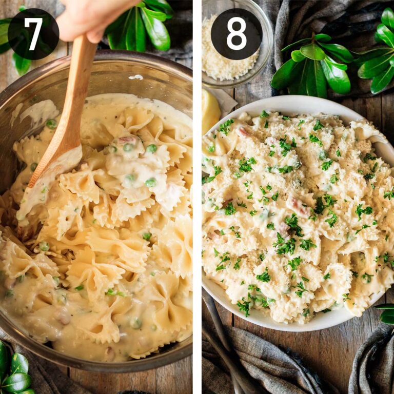 Creamy Bow Tie Pasta Savor the Flavour