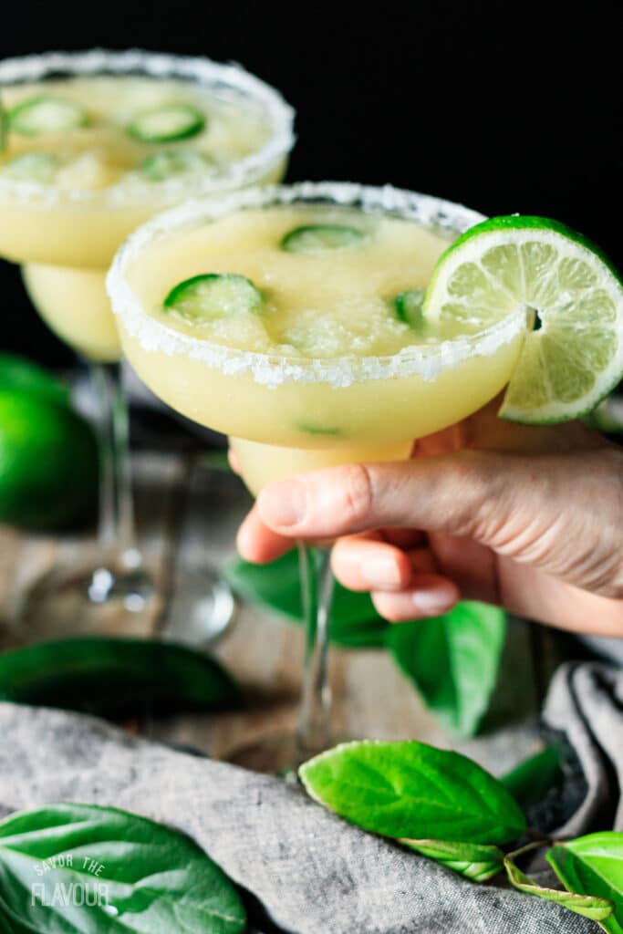 Frozen Virgin Jalapeño Margaritas Savor the Flavour