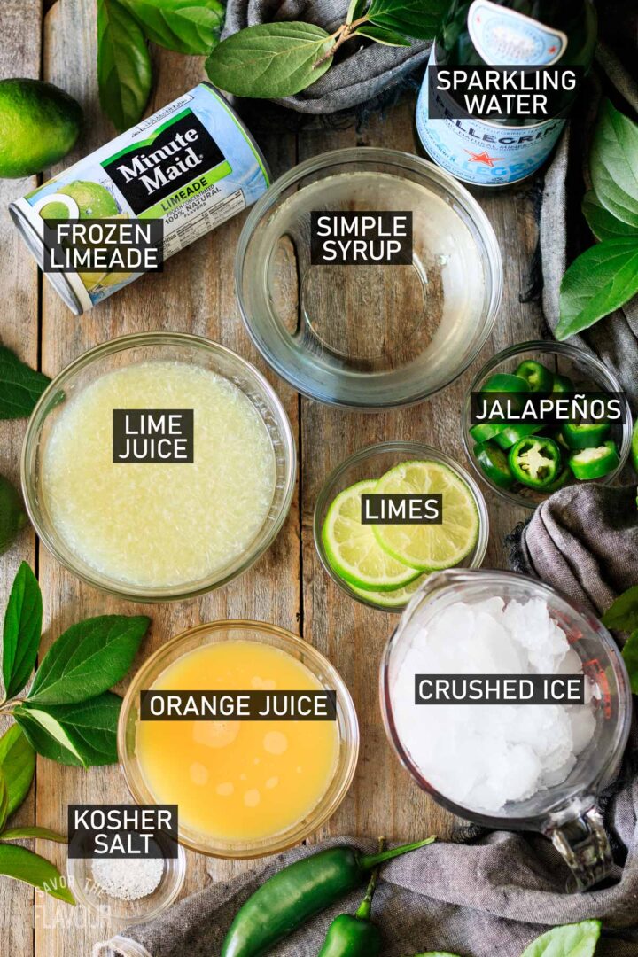 Frozen Virgin Jalapeño Margaritas Savor the Flavour