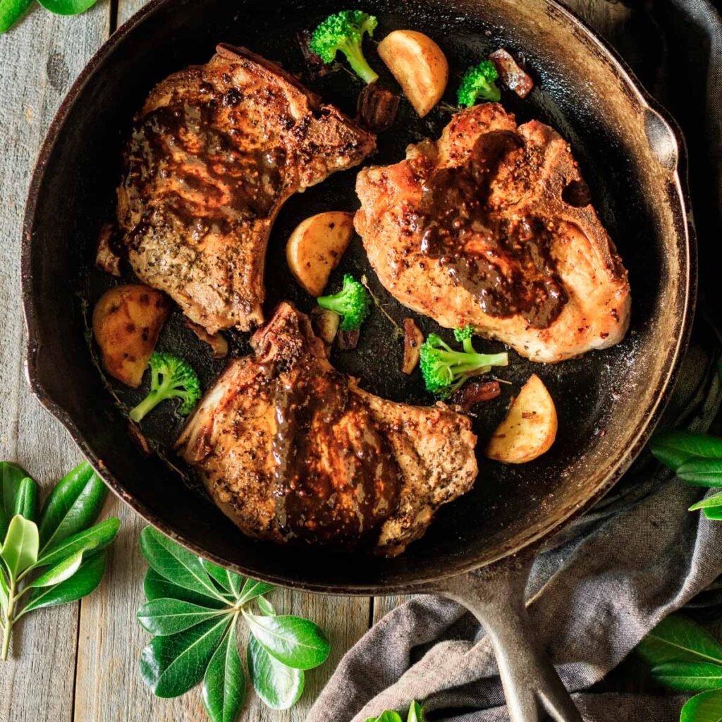 Pan Seared Pork Chops Savor the Flavour