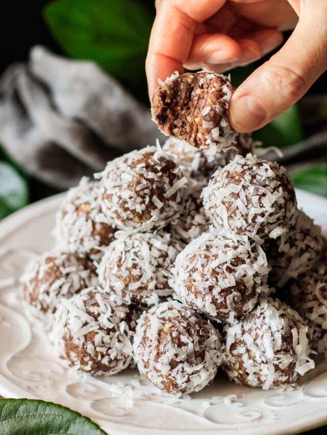 Date Coconut Protein Balls Savor the Flavour