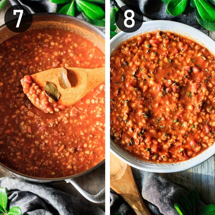 Hamburger Barley Soup - Savor the Flavour