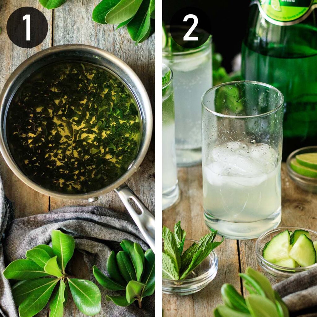 Lime and Mint Drink Savor the Flavour