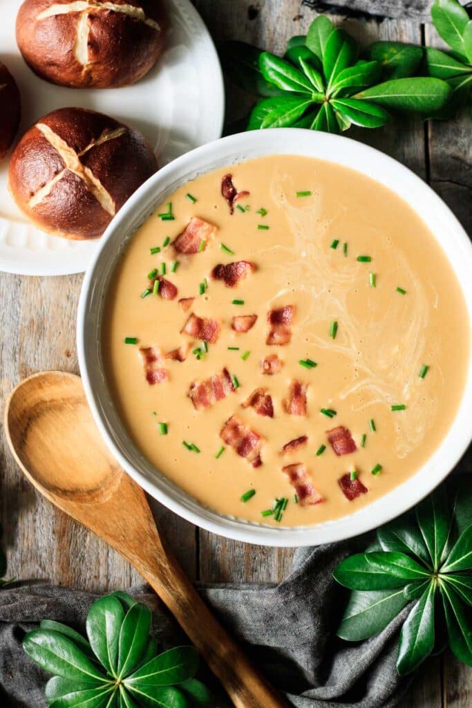 Beer Cheese Soup Savor the Flavour
