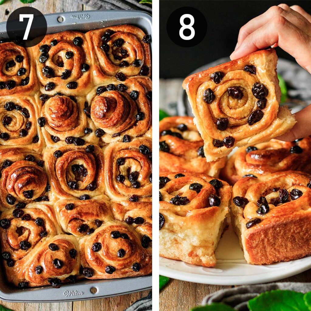 Cinnamon Raisin Rolls - Savor the Flavour