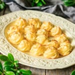 plate of duchess potatoes