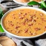 bowl of pea soup