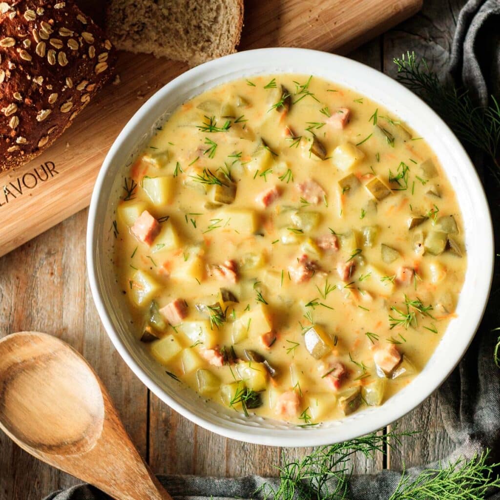 Dill Pickle Soup Savor the Flavour