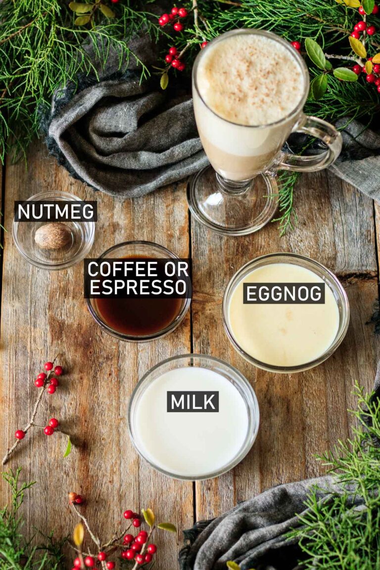 Copycat Starbucks Eggnog Latte Savor the Flavour