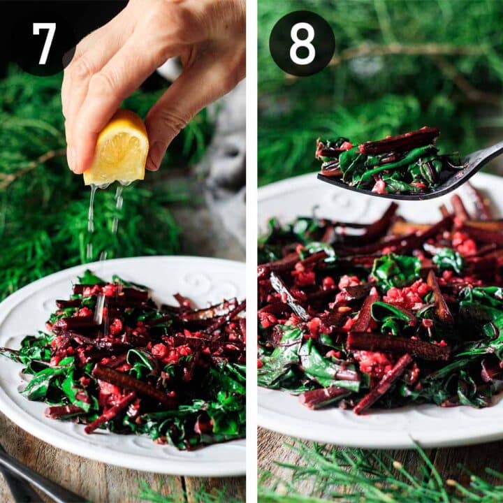 Sautéed Beet Greens Savor the Flavour