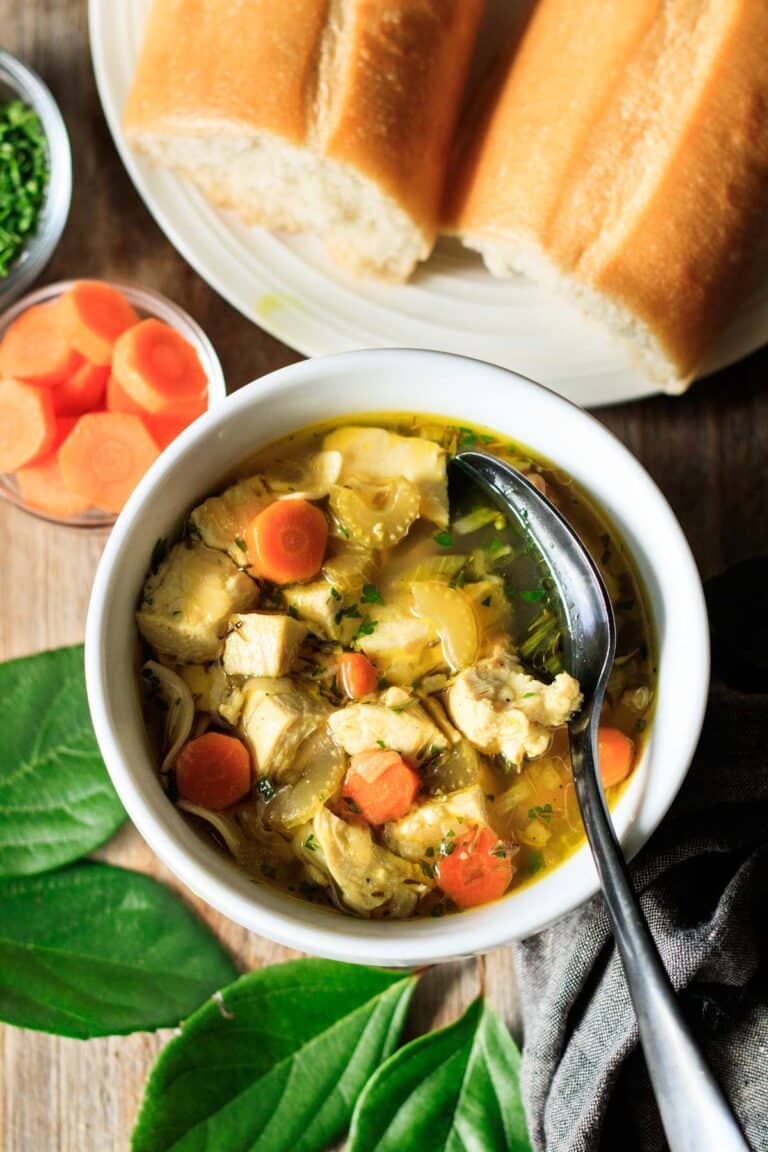 Panera Chicken Noodle Soup Copycat Savor the Flavour