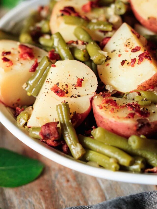 Southern Green Beans & Potatoes Savor the Flavour