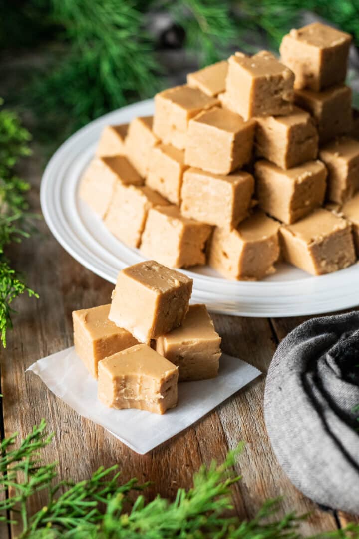 3 Ingredient Peanut Butter Fudge Savor the Flavour