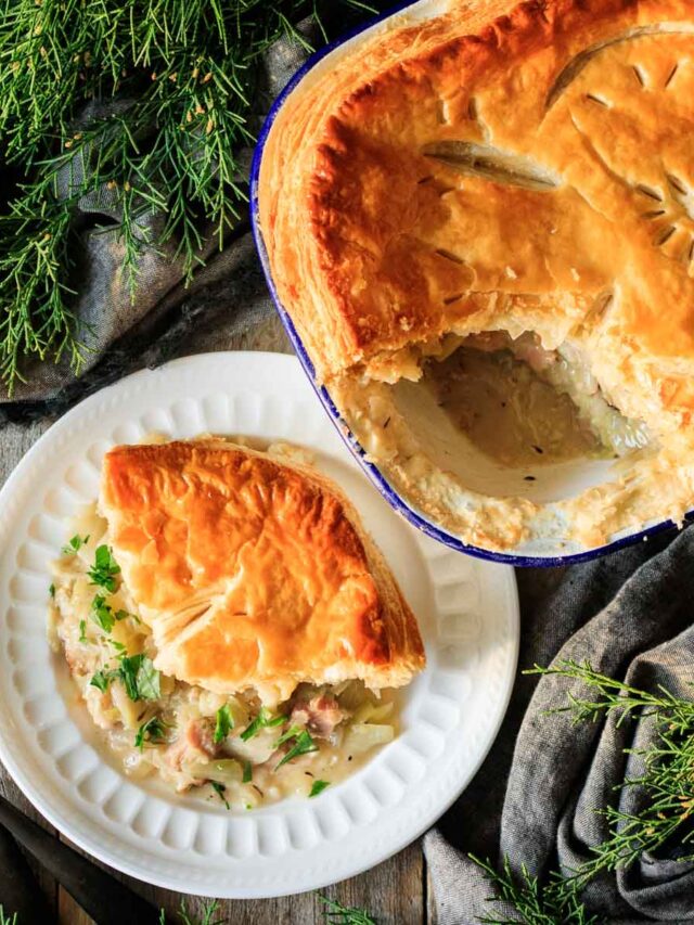 Cheese and Ham Pie Savor the Flavour