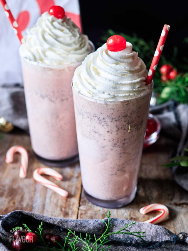 Chick-fil-A Peppermint Milkshake