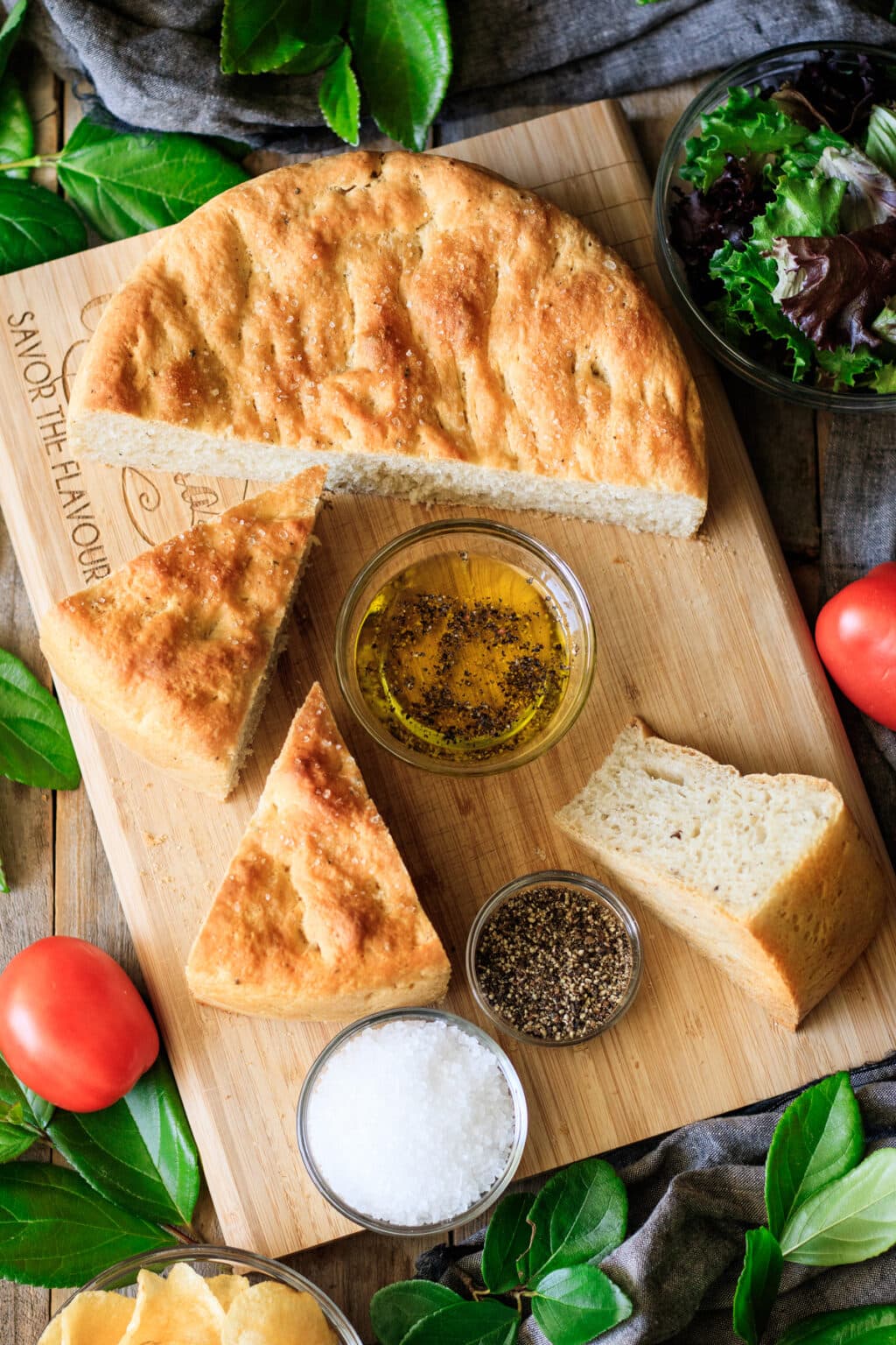 Copycat Panera Black Pepper Focaccia Savor the Flavour